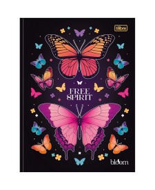 imagem principal do produto Caderno Brochura Capa Dura Universitário Bloom 80 Folhas