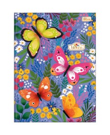 imagem principal do produto Caderno Brochura Capa Dura Universitário Bloom 80 Folhas
