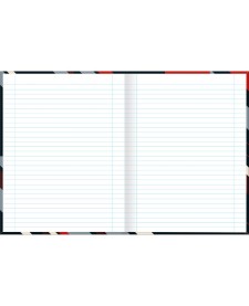 imagem de detalhe produto Caderno Brochura Capa Dura Universitário Bold One Masculino 80 Folhas