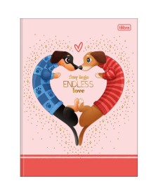 imagem principal do produto Caderno Brochura Capa Dura Universitário Brownie 80 Folhas