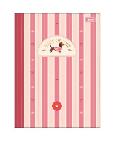 imagem principal do produto Caderno Brochura Capa Dura Universitário Brownie 80 Folhas