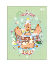 imagem principal do produto Caderno Brochura Capa Dura Universitário Capyclub 80 Folhas