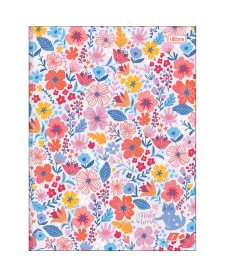 imagem principal do produto Caderno Brochura Capa Dura Universitário D+ Feminino 96 Folhas