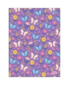 imagem principal do produto Caderno Brochura Capa Dura Universitário D+ Feminino 96 Folhas