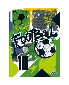 imagem principal do produto Caderno Brochura Capa Dura Universitário D+ Masculino 48 Folhas