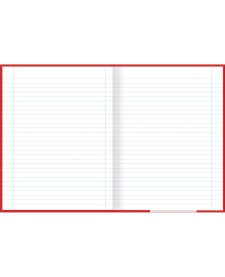 imagem de detalhe produto Caderno Brochura Capa Dura Universitário D+ Vermelho 48 Folhas