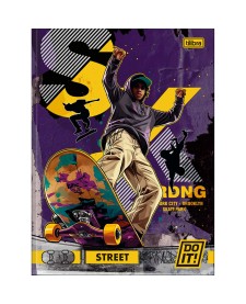 imagem principal do produto Caderno Brochura Capa Dura Universitário Do It! 80 Folhas