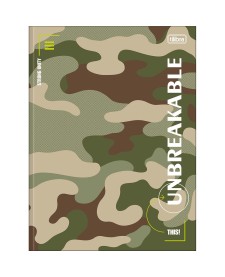 imagem principal do produto Caderno Brochura Capa Dura Universitário Hide 80 Folhas