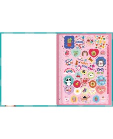 imagem de detalhe produto Caderno Brochura Capa Dura Universitário Holly 80 Folhas