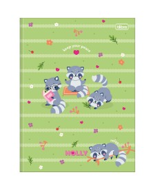 imagem principal do produto Caderno Brochura Capa Dura Universitário Holly 80 Folhas