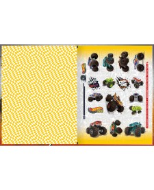imagem de detalhe produto Caderno Brochura Capa Dura Universitário Hot Wheels 80 Folhas