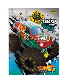 imagem principal do produto Caderno Brochura Capa Dura Universitário Hot Wheels 80 Folhas
