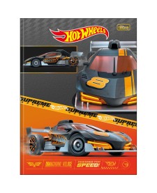 imagem principal do produto Caderno Brochura Capa Dura Universitário Hot Wheels 80 Folhas