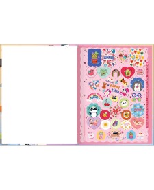 imagem de detalhe produto Caderno Brochura Capa Dura Universitário Hug Me 80 Folhas