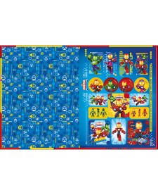 imagem de detalhe produto Caderno Brochura Capa Dura Universitário Iron Man 80 Folhas