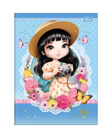 imagem principal do produto Caderno Brochura Capa Dura Universitário Jolie 48 Folhas