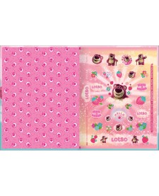 imagem de detalhe produto Caderno Brochura Capa Dura Universitário Lotso 80 Folhas