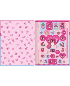imagem de detalhe produto Caderno Brochura Capa Dura Universitário Lotso 80 Folhas