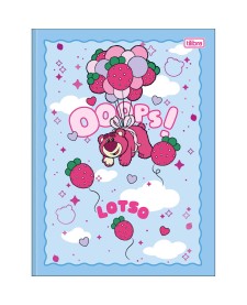 imagem principal do produto Caderno Brochura Capa Dura Universitário Lotso 80 Folhas