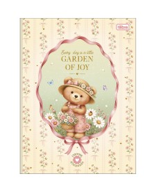imagem principal do produto Caderno Brochura Capa Dura Universitário Love Bears 80 Folhas