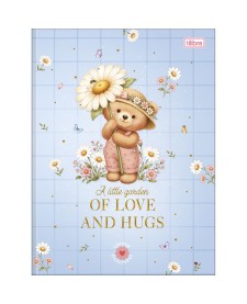 imagem principal do produto Caderno Brochura Capa Dura Universitário Love Bears 80 Folhas