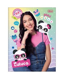 imagem principal do produto Caderno Brochura Capa Dura Universitário Luluca 80 Folhas