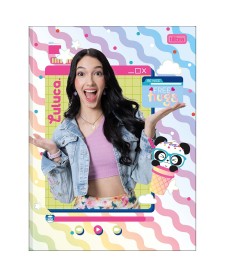 imagem principal do produto Caderno Brochura Capa Dura Universitário Luluca 80 Folhas