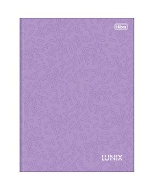 imagem principal do produto Caderno Brochura Capa Dura Universitário Lunix 80 Folhas