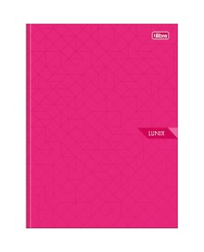 imagem principal do produto Caderno Brochura Capa Dura Universitário Lunix 80 Folhas