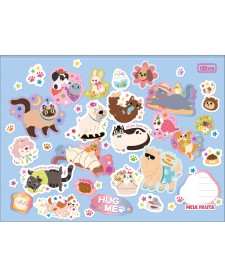 imagem principal do produto Caderno Brochura Capa Dura Universitário Meia Pauta Ao Alto Hug Me 40 Folhas