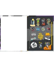 imagem de detalhe produto Caderno Brochura Capa Dura Universitário Meltz 80 Folhas