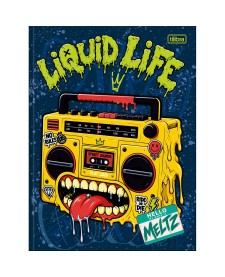 imagem principal do produto Caderno Brochura Capa Dura Universitário Meltz 80 Folhas