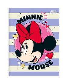imagem principal do produto Caderno Brochura Capa Dura Universitário Minnie 80 Folhas
