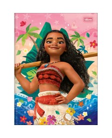 imagem principal do produto Caderno Brochura Capa Dura Universitário Moana 80 Folhas