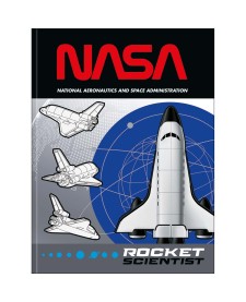 imagem principal do produto Caderno Brochura Capa Dura Universitário Nasa 80 Folhas