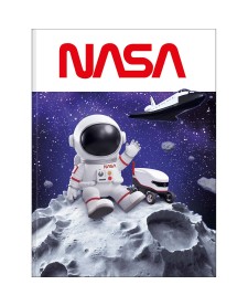 imagem principal do produto Caderno Brochura Capa Dura Universitário Nasa 80 Folhas