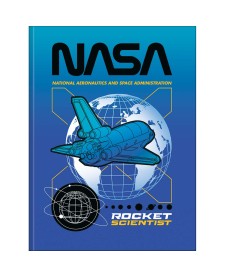 imagem principal do produto Caderno Brochura Capa Dura Universitário Nasa 80 Folhas