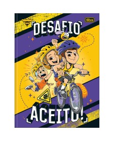 imagem principal do produto Caderno Brochura Capa Dura Universitário Natan por Aí 80 Folhas