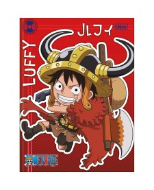 imagem principal do produto Caderno Brochura Capa Dura Universitário One Piece 80 Folhas