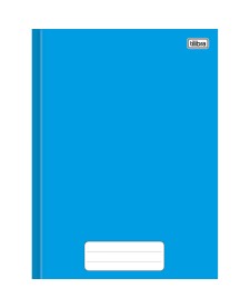 imagem principal do produto Caderno Brochura Capa Dura Universitário Pepper Azul 80 Folhas