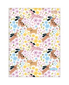 imagem principal do produto Caderno Brochura Capa Dura Universitário Pepper Feminino 80 Folhas