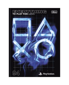 imagem principal do produto Caderno Brochura Capa Dura Universitário PlayStation 80 Folhas