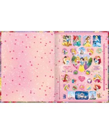 imagem de detalhe produto Caderno Brochura Capa Dura Universitário Princesas 48 Folhas