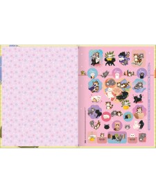 imagem de detalhe produto Caderno Brochura Capa Dura Universitário Purrfect Cats 80 Folhas