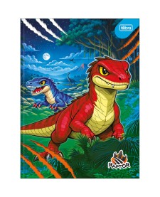imagem principal do produto Caderno Brochura Capa Dura Universitário Raptor 80 Folhas