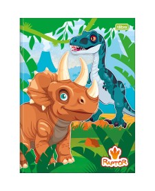 imagem principal do produto Caderno Brochura Capa Dura Universitário Raptor 80 Folhas