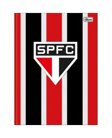 imagem principal do produto Caderno Brochura Capa Dura Universitário São Paulo 80 Folhas