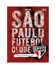 imagem principal do produto Caderno Brochura Capa Dura Universitário São Paulo 80 Folhas