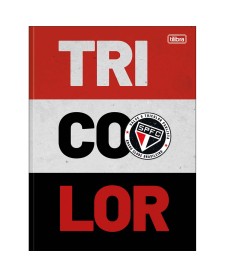 imagem principal do produto Caderno Brochura Capa Dura Universitário São Paulo 80 Folhas