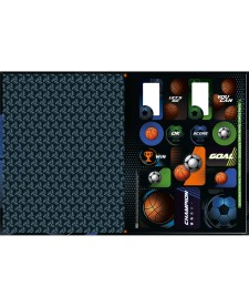 imagem de detalhe produto Caderno Brochura Capa Dura Universitário Score 48 Folhas